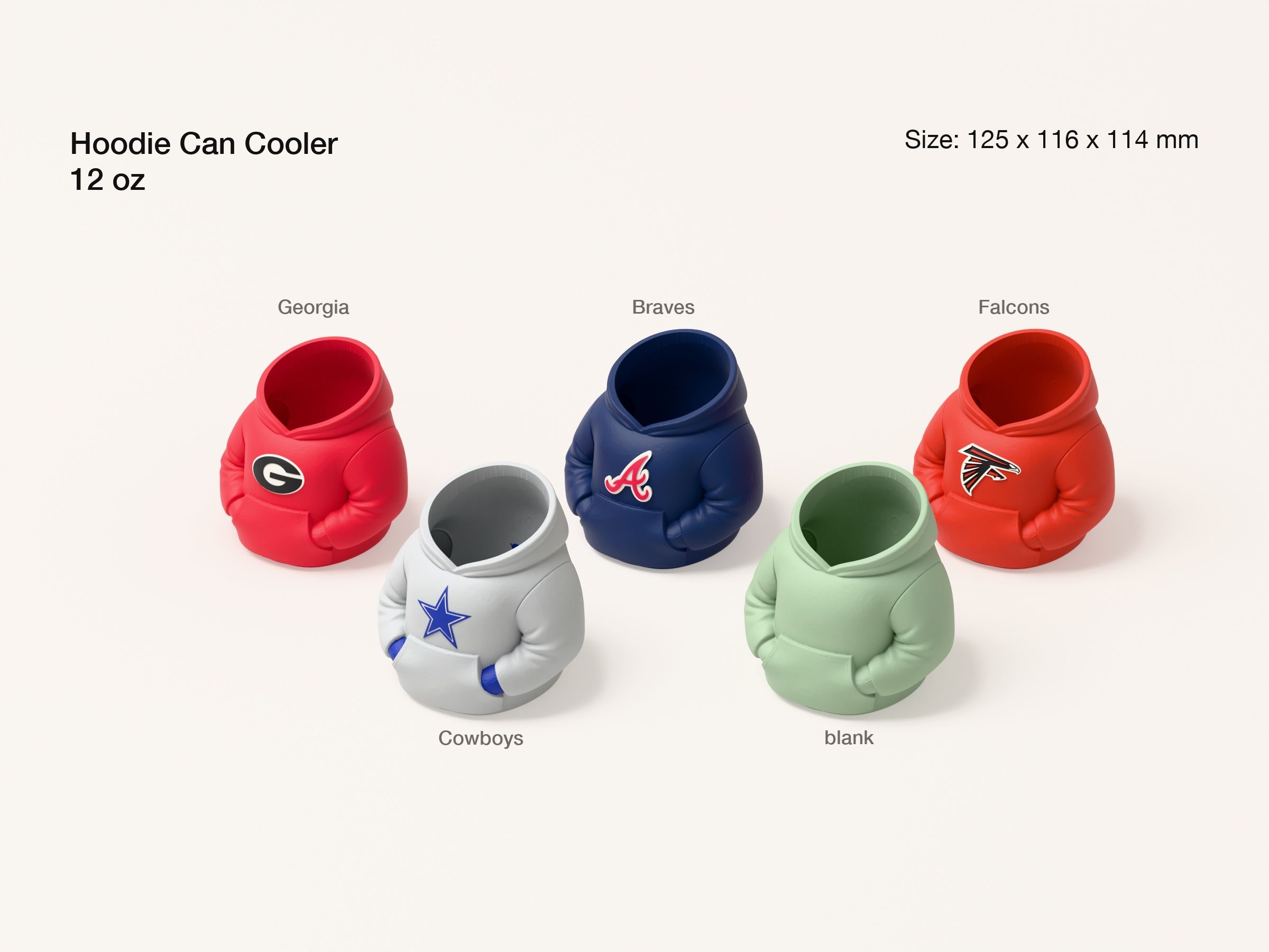 Hoodie can cooler